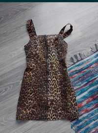 Сарафан леопардовий,плаття