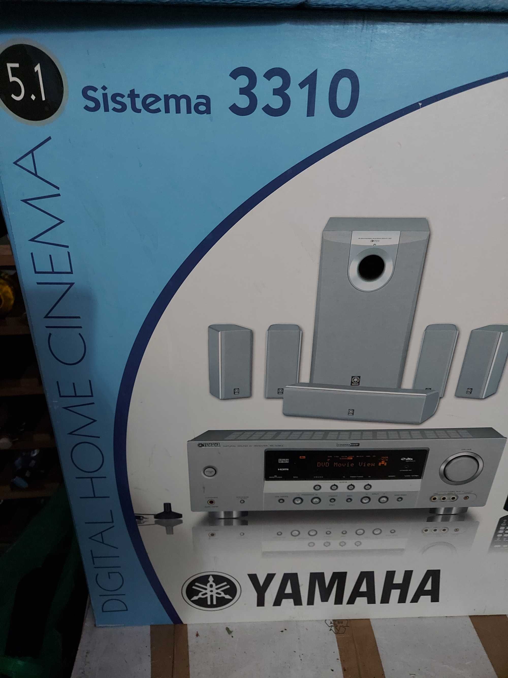 Kit Home Cinema 5x1 Yamaha 3310