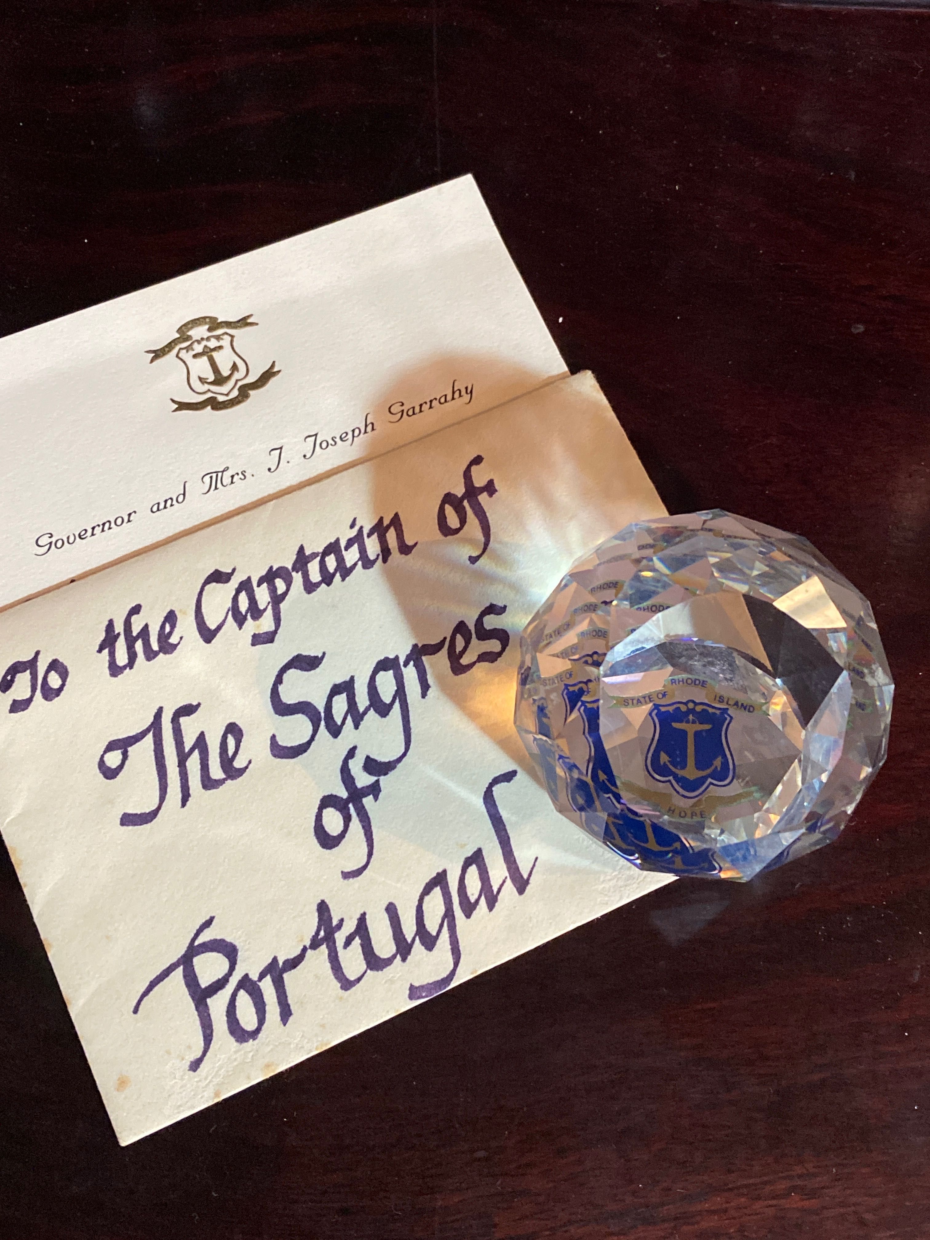 Pisa Papéis Cristal Prenda Diplomática Governador 6 cm diâmetro