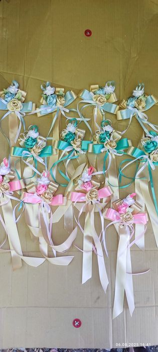 Свадебное украшение на машину.