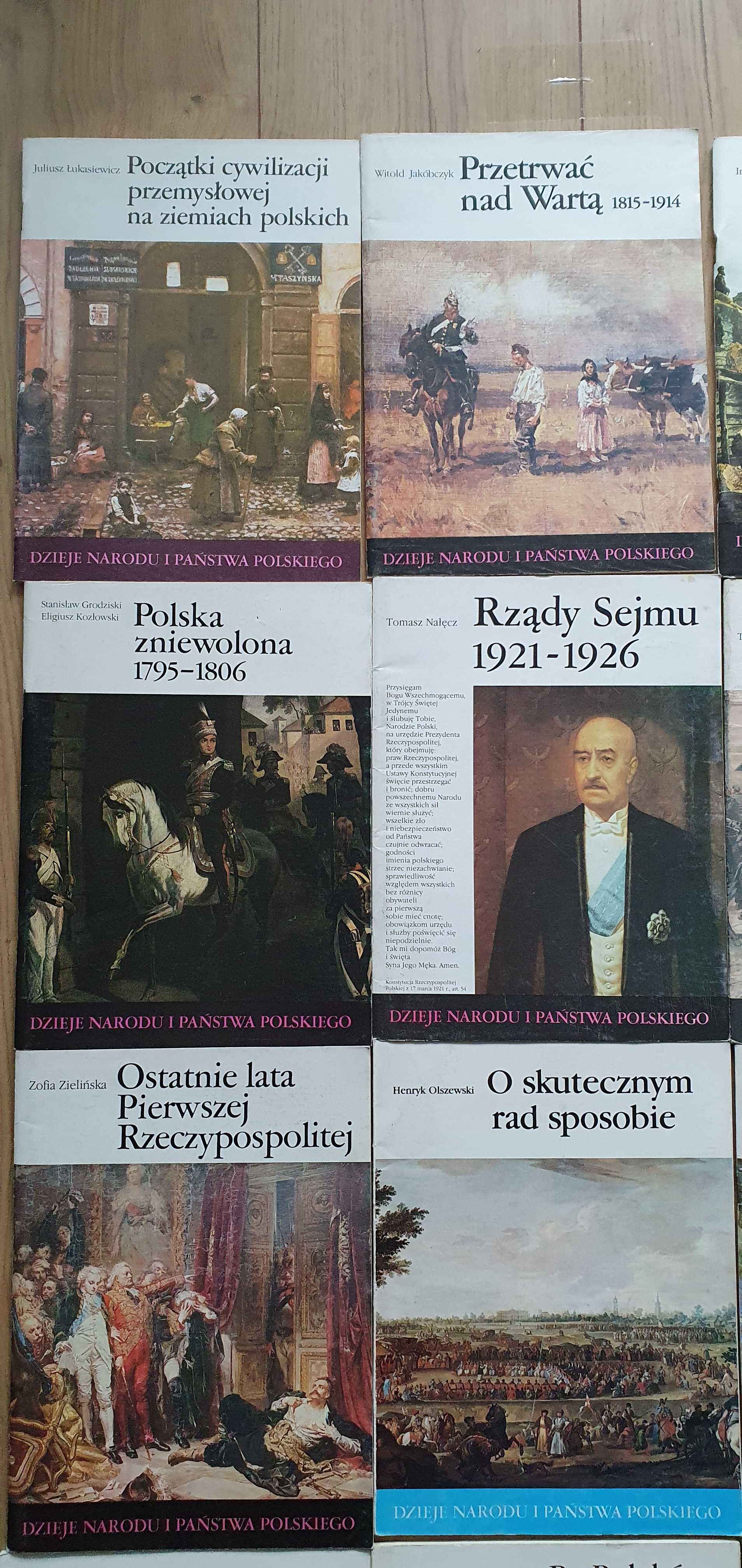 Dzieje narodu i państwa polskiego 17 tomów