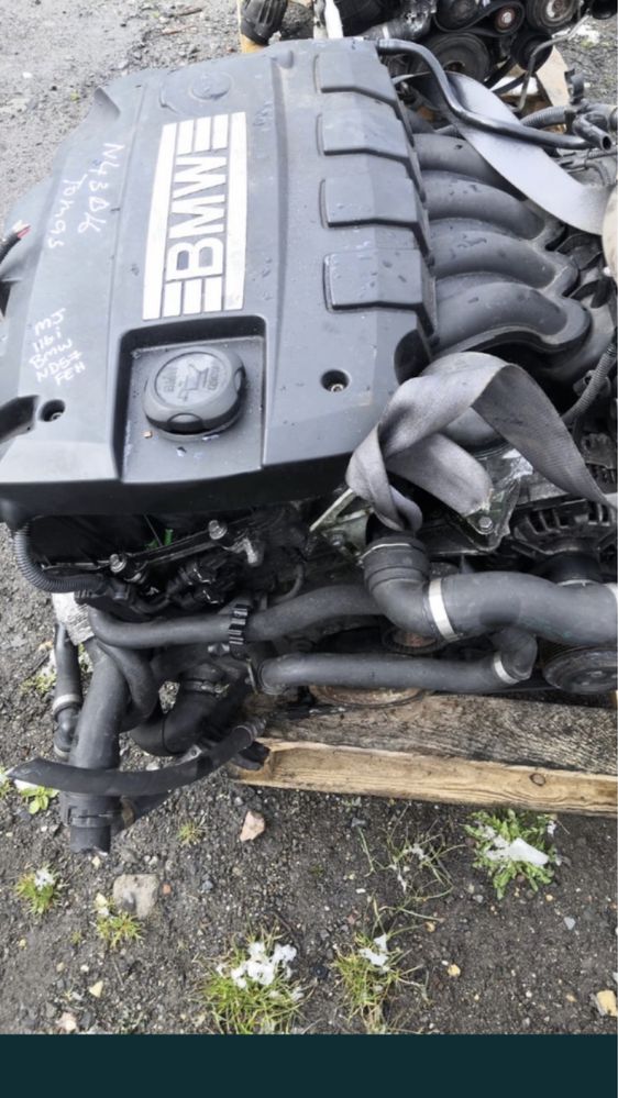 BMW e87 e90 116i 318i silnik słupek 87tysmil  n43b16a