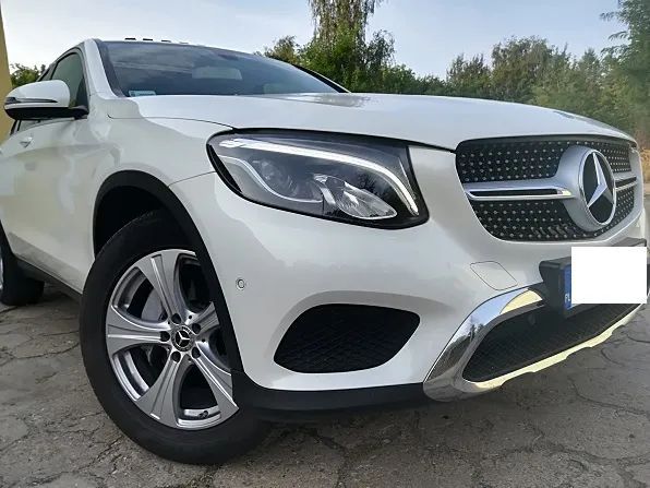 Mercedes-Benz GLC COUPE/84 Tyś km/220 D 4 Matic-9 G Tronic/Salon PL/Piękny/Perła Biała