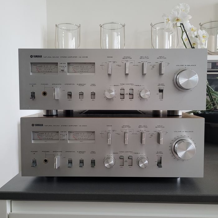 Yamaha CA 1000 III (odpowiednik CA 1010) wzmacniacz Hi Fi vintage