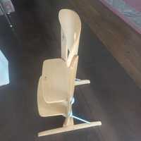 Krzesełko, krzesło drewniane do karmienia Woodline, Bebe