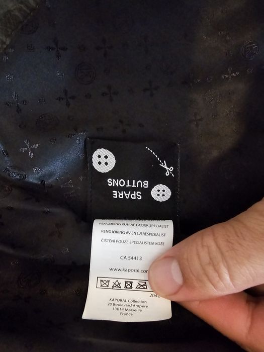 Blusão pele Kaporal