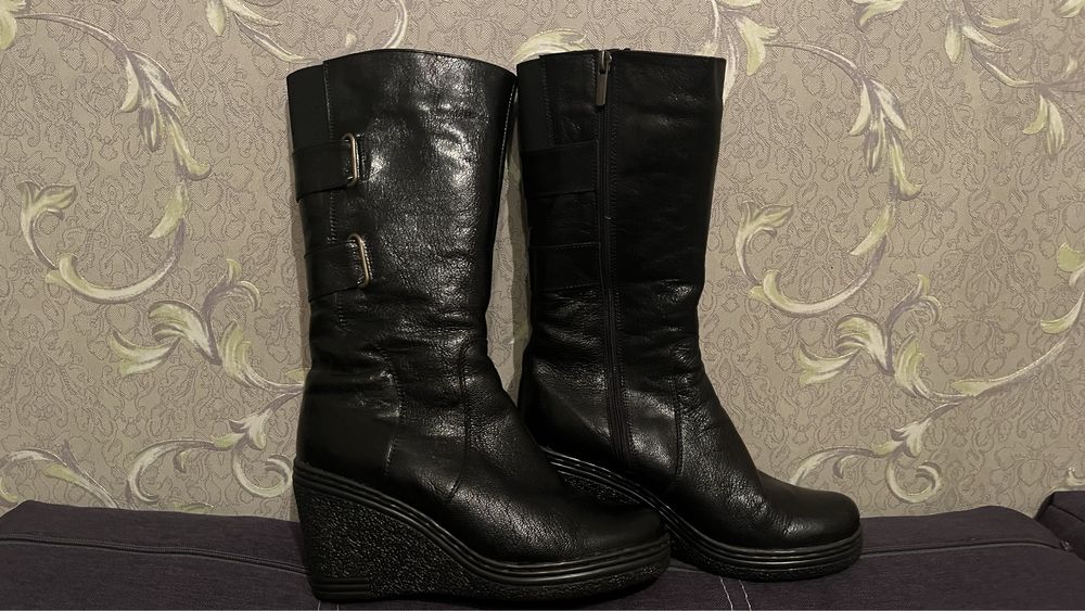 Зимові шкіряні чоботи Німеччина