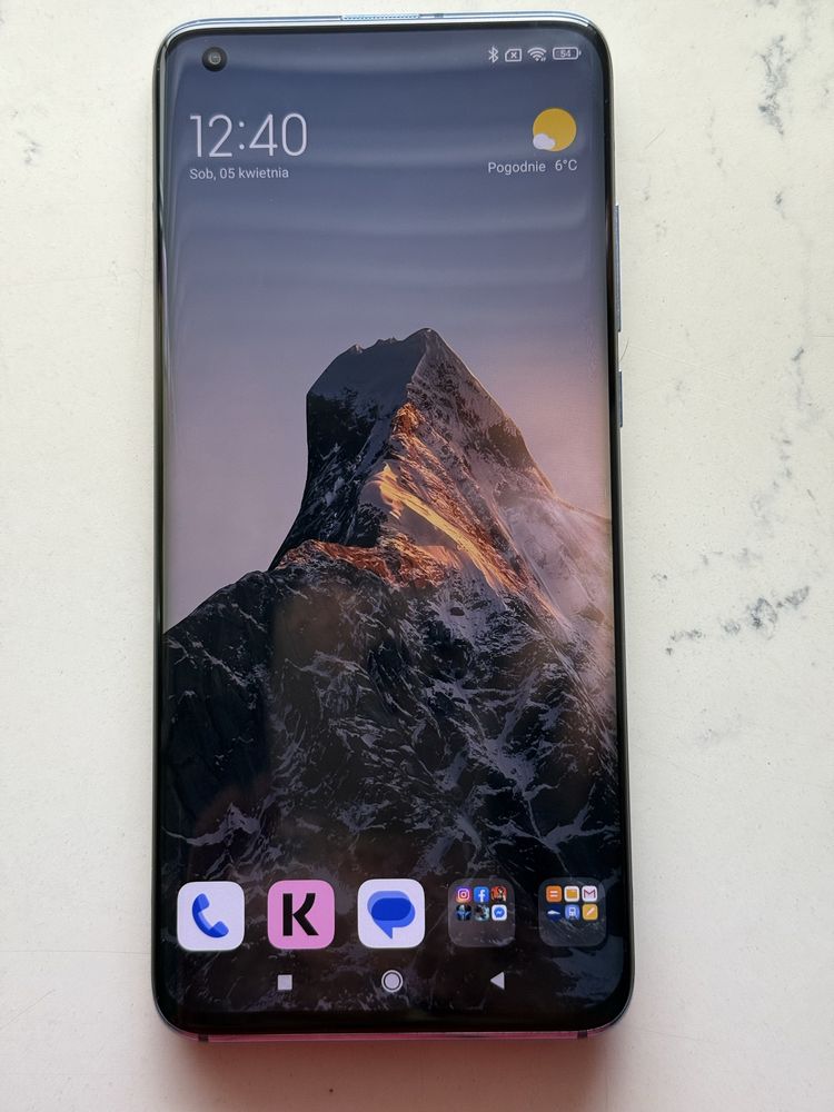 Flagowiec Xiaomi Mi 10 stan idealny ekran od nowosci w folii bez rys