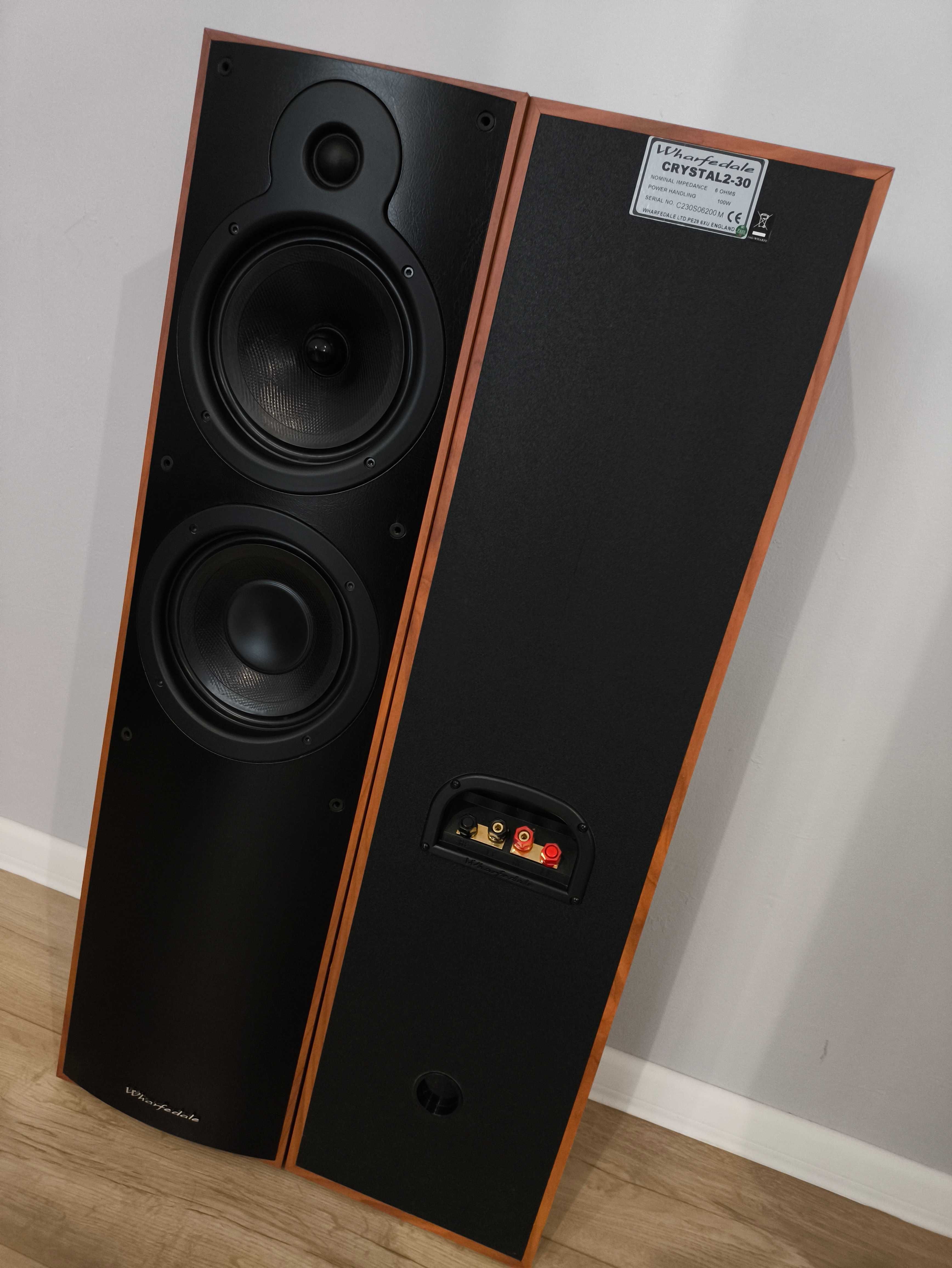 Wharfedale Crystal 2-30 Kolumny Podłogowe Stereo + MASKOWNICE IDEAŁ