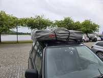 Tenda tejadilho com avancado