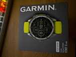 Garmin Fenix 8 47mm Tytanowy z Żółtym Paskiem