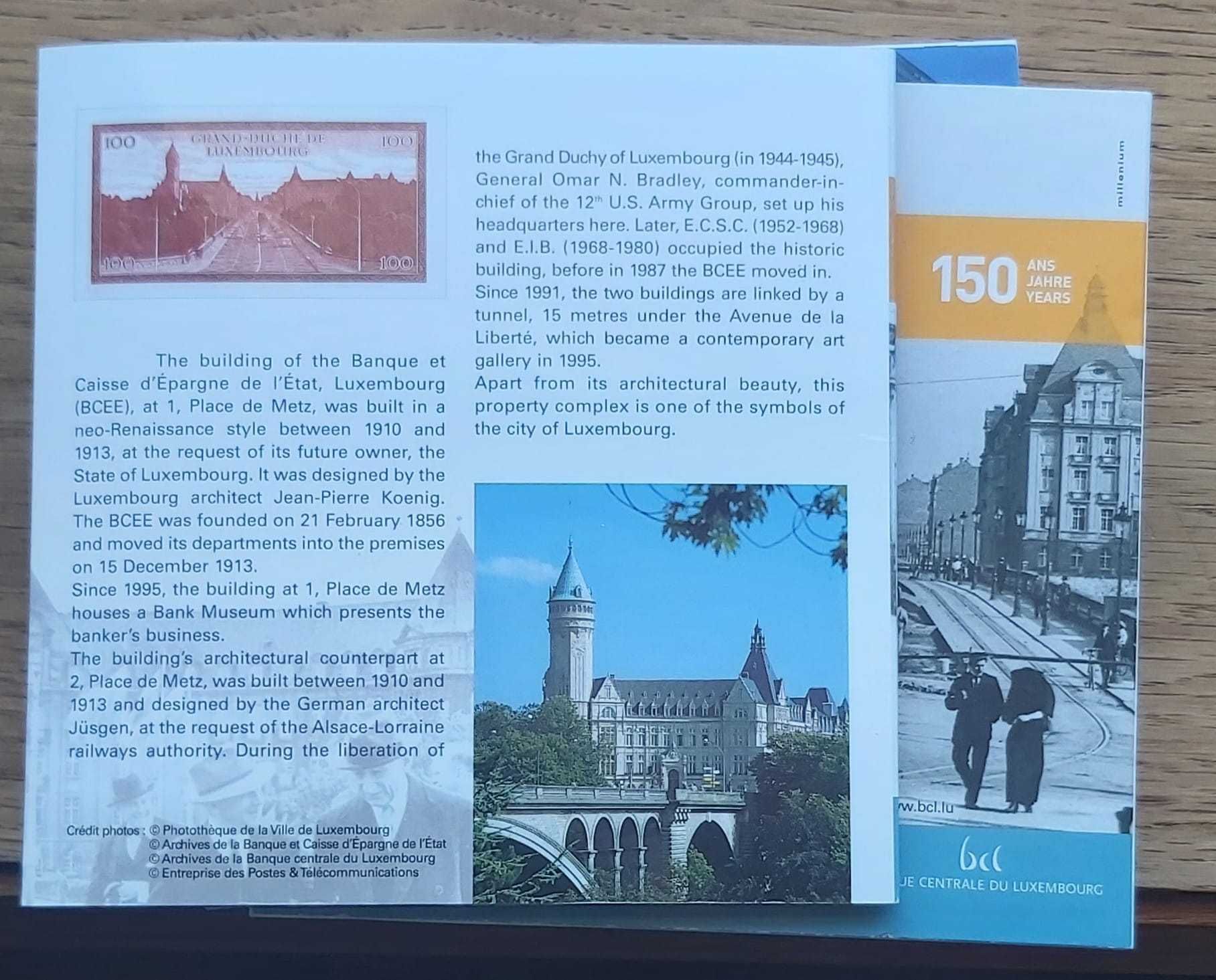 10 Euro  2006 Luxemburgo Prata e Titânio