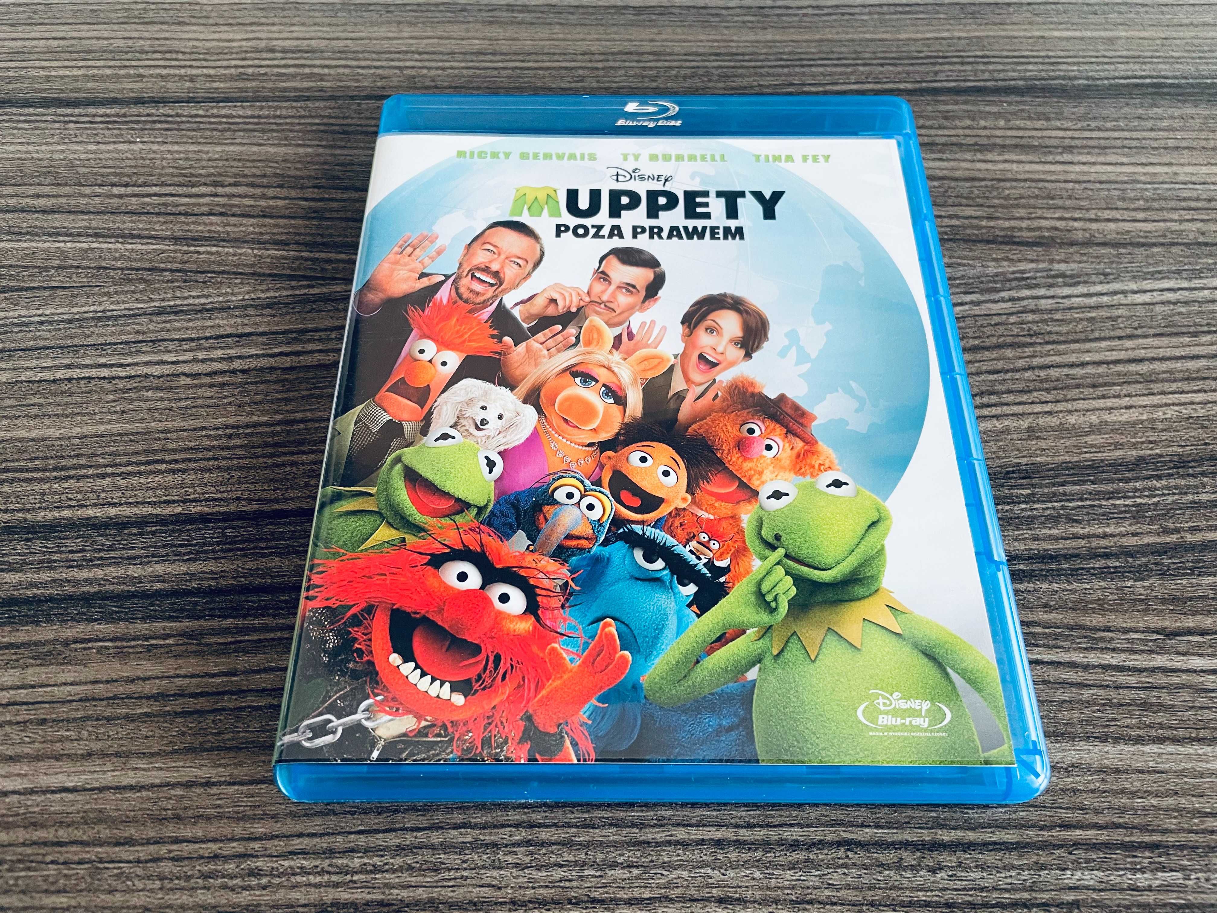 Muppety - Poza prawem (wersja oryginalna i polski dubbing) Bluray