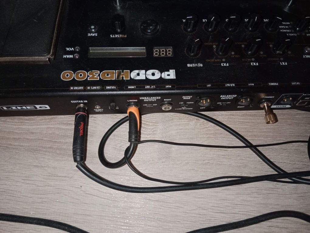 POD HD300 Line6 multiefekt