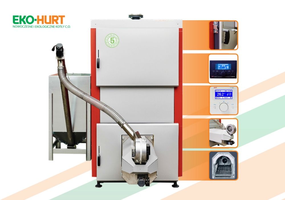 Kocioł 100 kw na pellet Lista ZUM 5 klasa Pleszew Producent