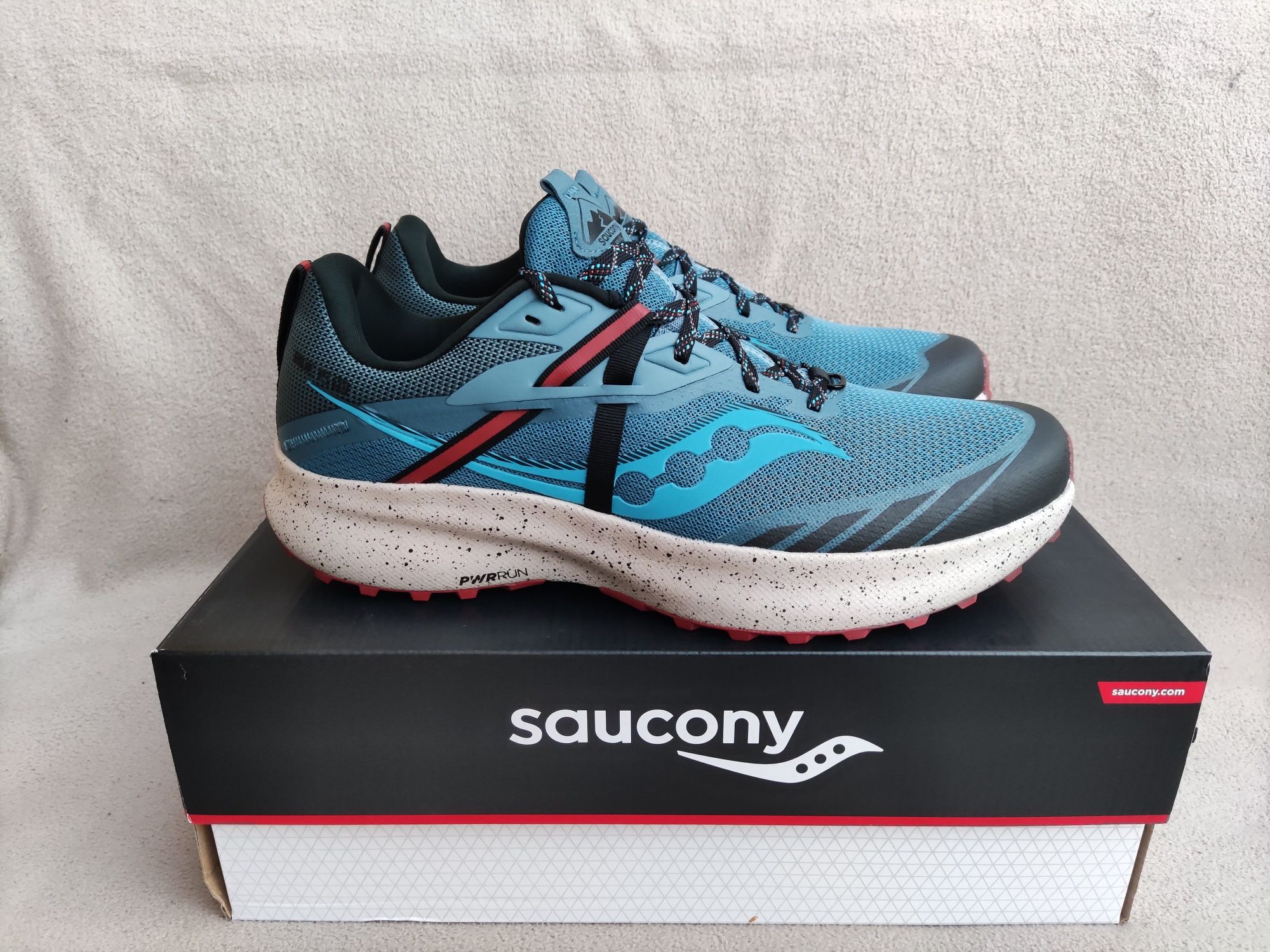 Buty męskie trailowe Saucony Ride 15 TR r 45