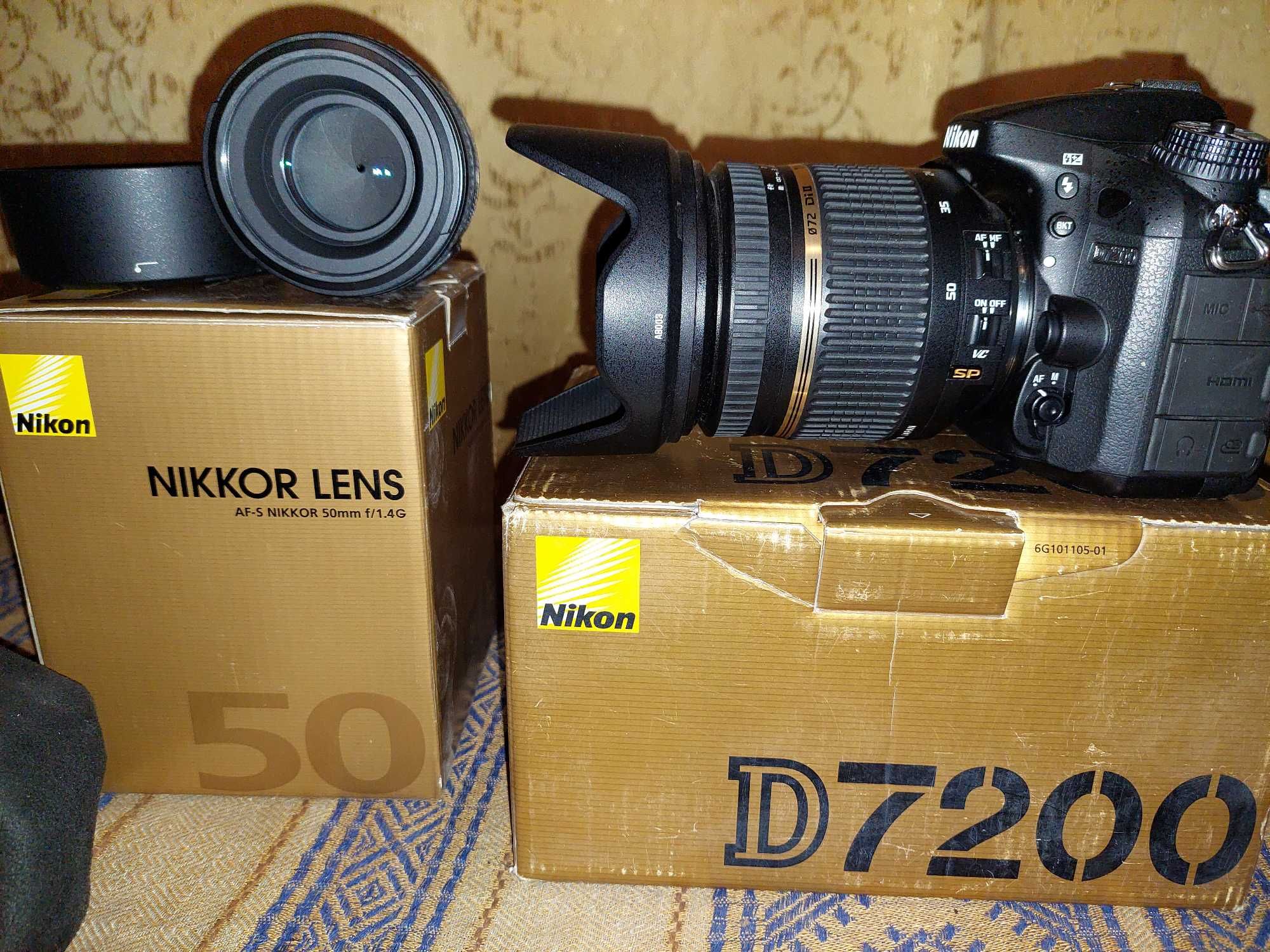 Продам об'єктив Nikon AF-S DX Nikkor 50 mm f/1.4G