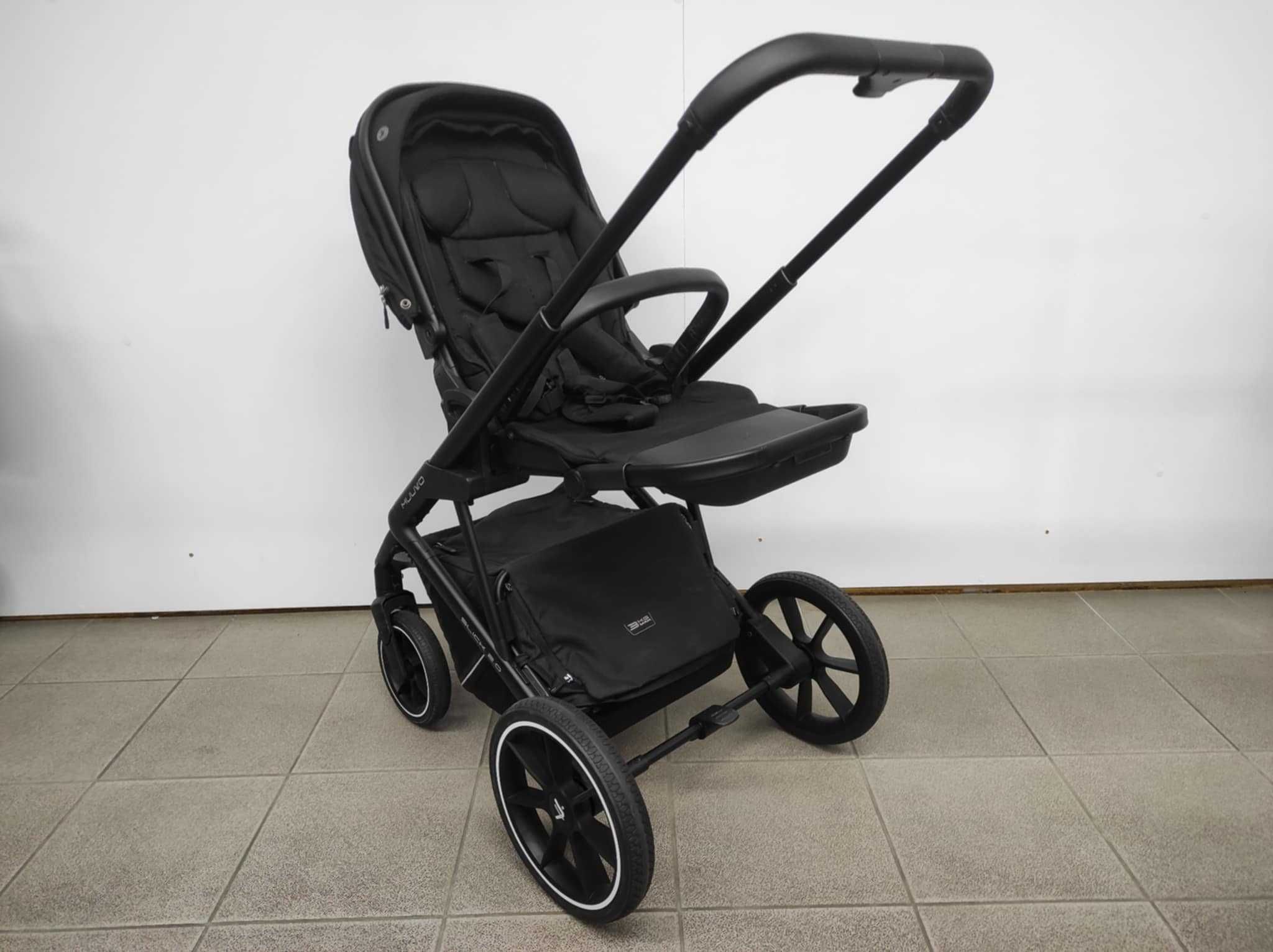 Wózek 2w1 Muuvo Slick 2.0 Classic Black Z EKSPOZYCJI!