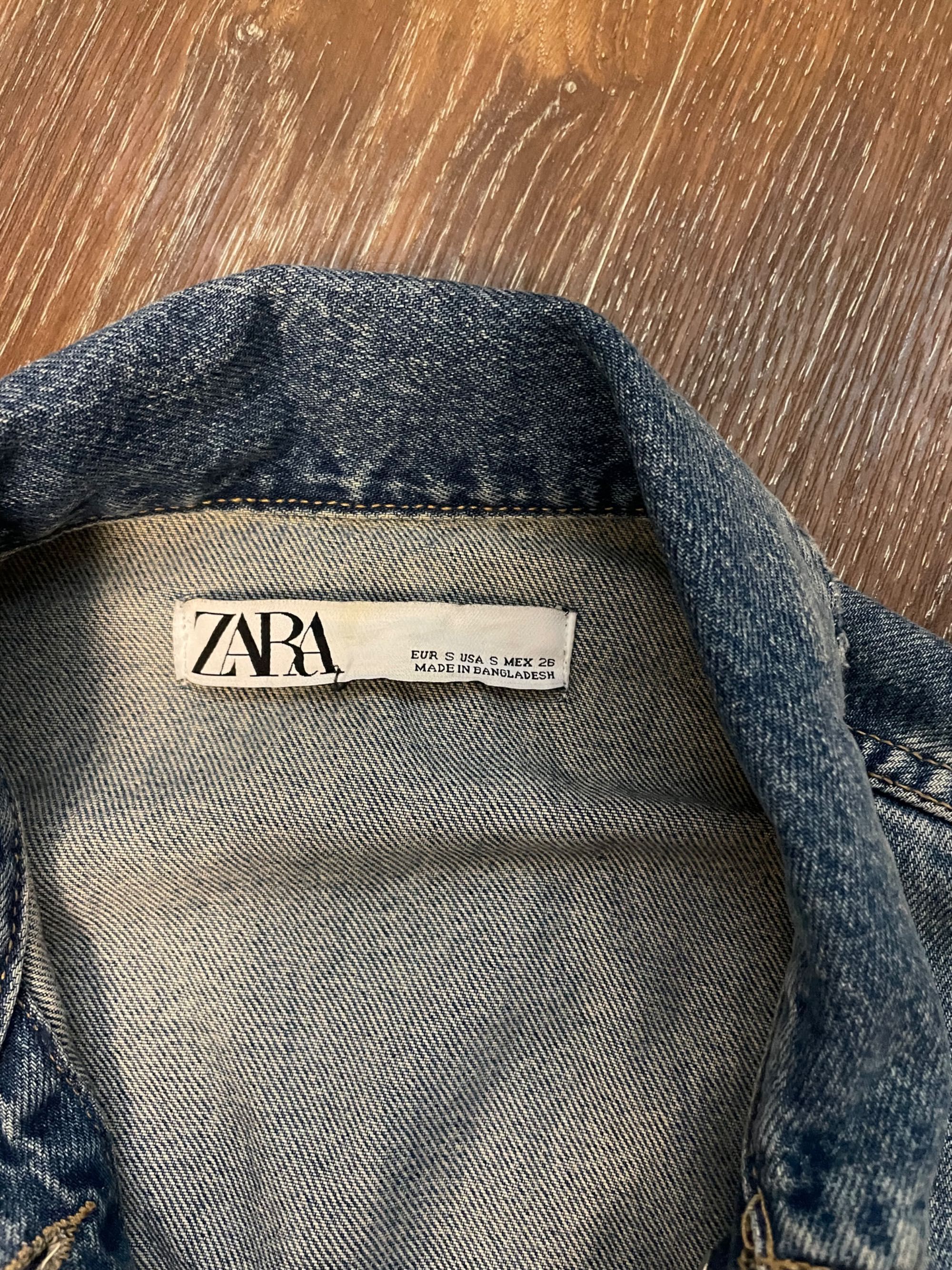 Джинсова куртка Zara ,розмір S,йде як oversized