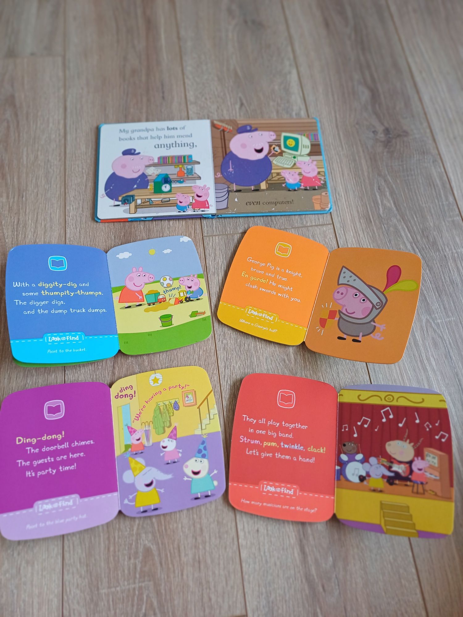 Пазлы и книги свинка Peppa pig