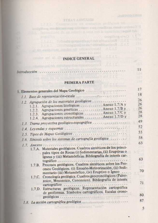 Mapas Geológicos, Explicación e Interpretación