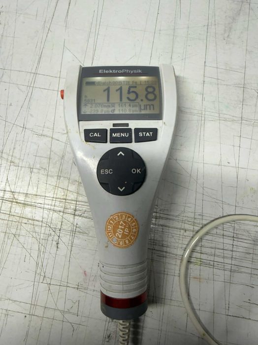 Miernik grubości lakieru Czujnik Tester ElektroPhysik MiniTest 730