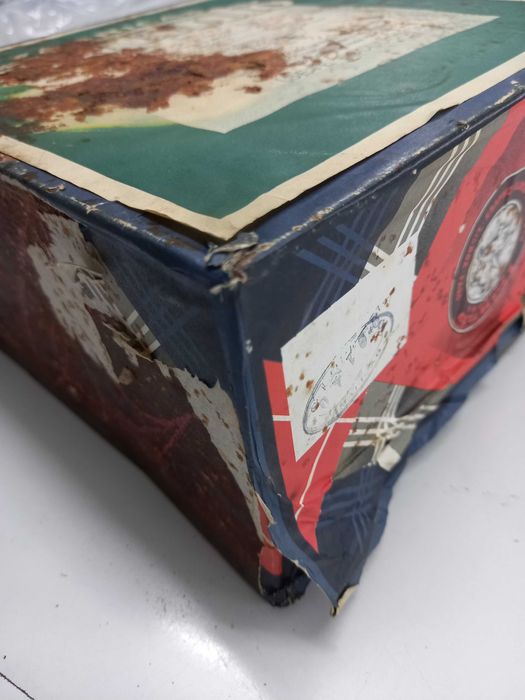 Lata antiga de bolachas Triunfo