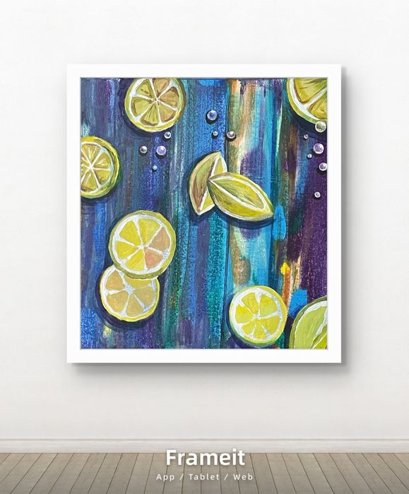 Картина «Смак нової енергії»», акрил, 30х30