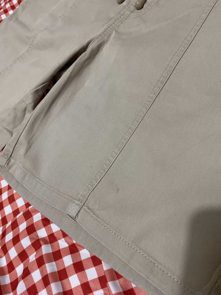 Spodenki bermudy jasny brąz vintage