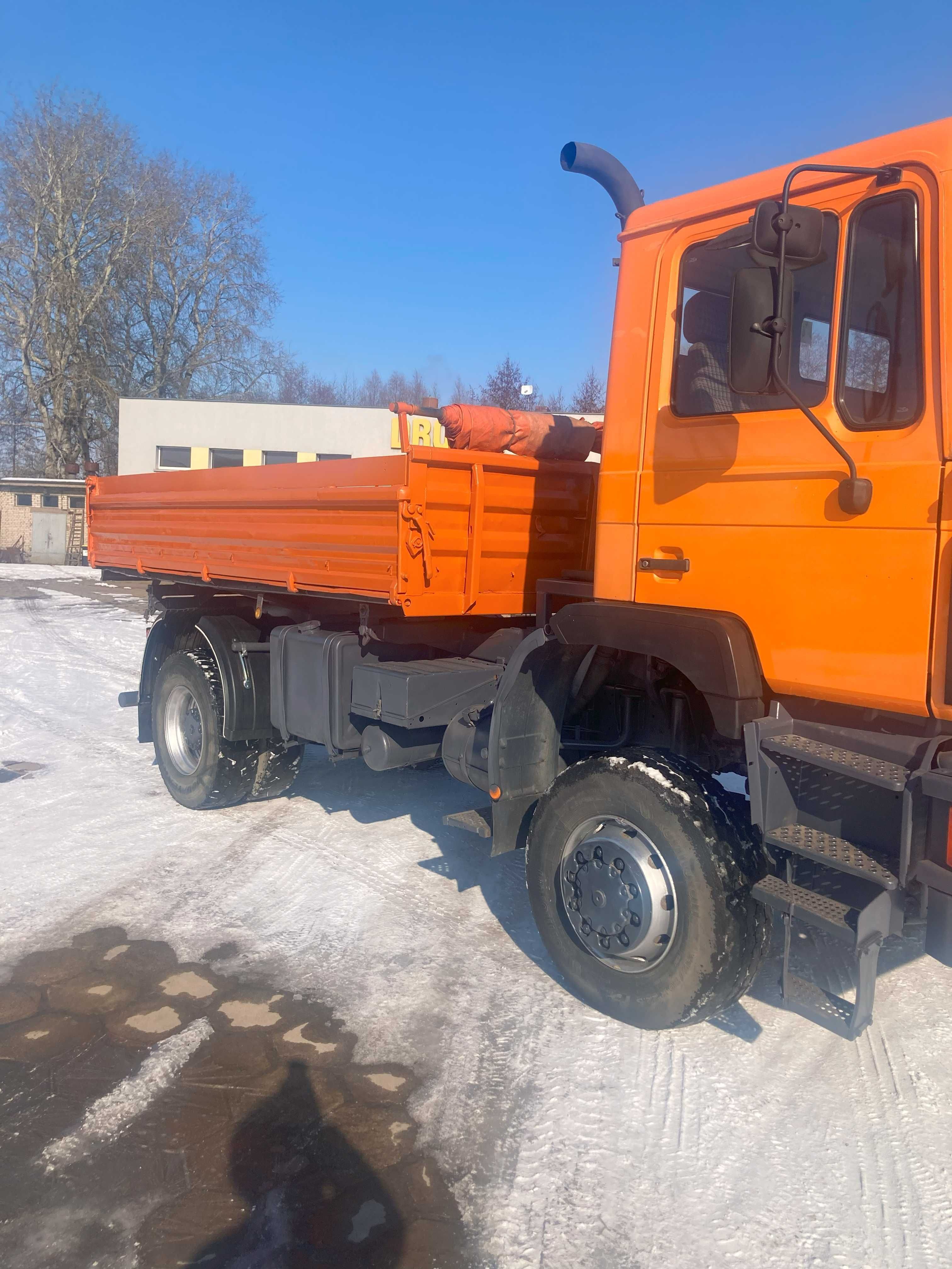 MAN 19.272 4x4 wywrotka kiper mailer