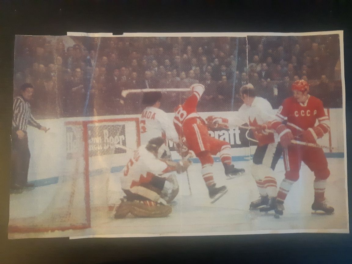 Хоккей. Фотографии игр Канада СССР 1972