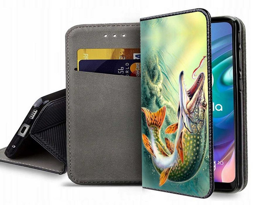 Etui zamykane wędkarskie iPhone Samsung Huawei Xiaomi Motorola