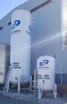 Кріогенні ємності та посудини для СО2 для теплиці Резервуари для газів