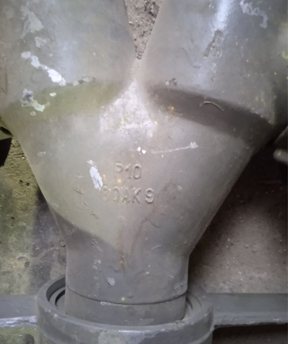 Hydrant podwójny wysokość 1 metr naziemny