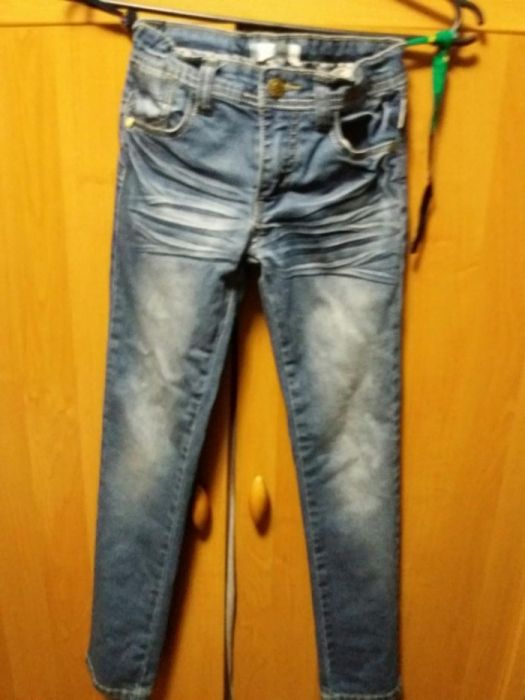 джинсы девичьи на рост 134 см