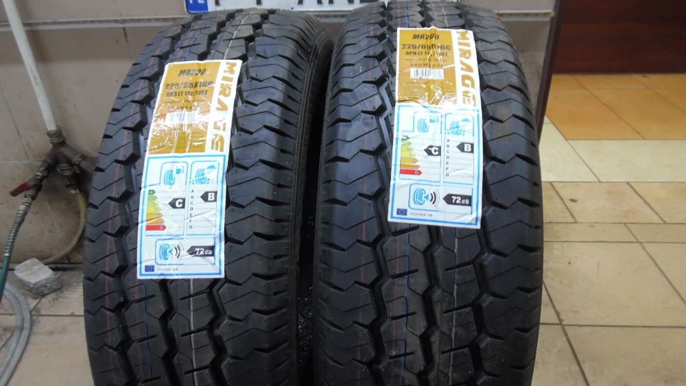 Nowe 225/65R16C MIRAGE MR200 - BUS - Nowe Tanie Opony Letnie - ANDAR