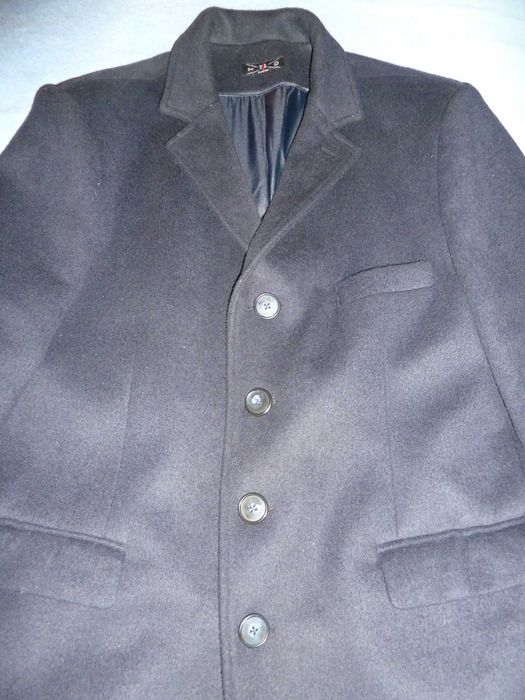 Sobretudo curto caxemira não usado T4L XXL