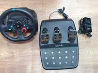Руль Logitech G29 з педалями.