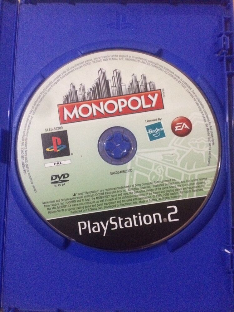 Jogo pS2 Monopoly classic e world edition