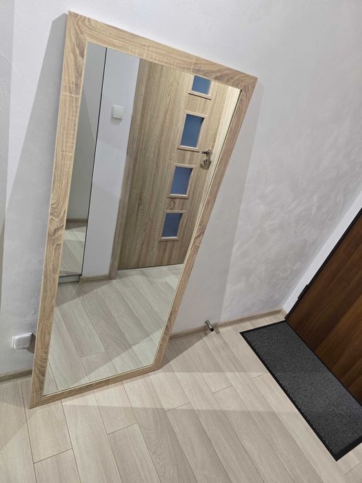Lustro w ramie 160x70 DĄB SONOMA