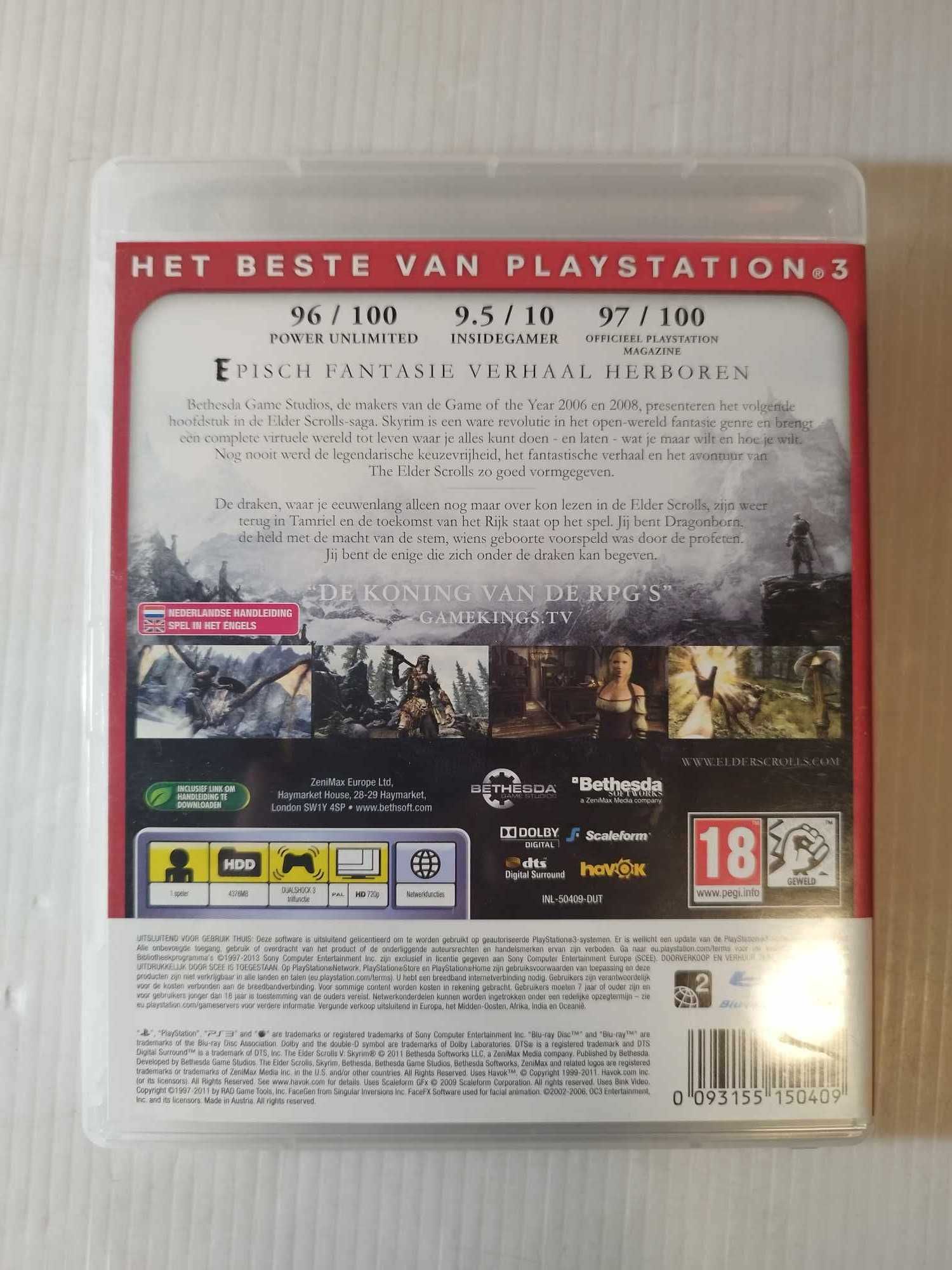 PS3 The Elder Scrolls 5: Skyrim