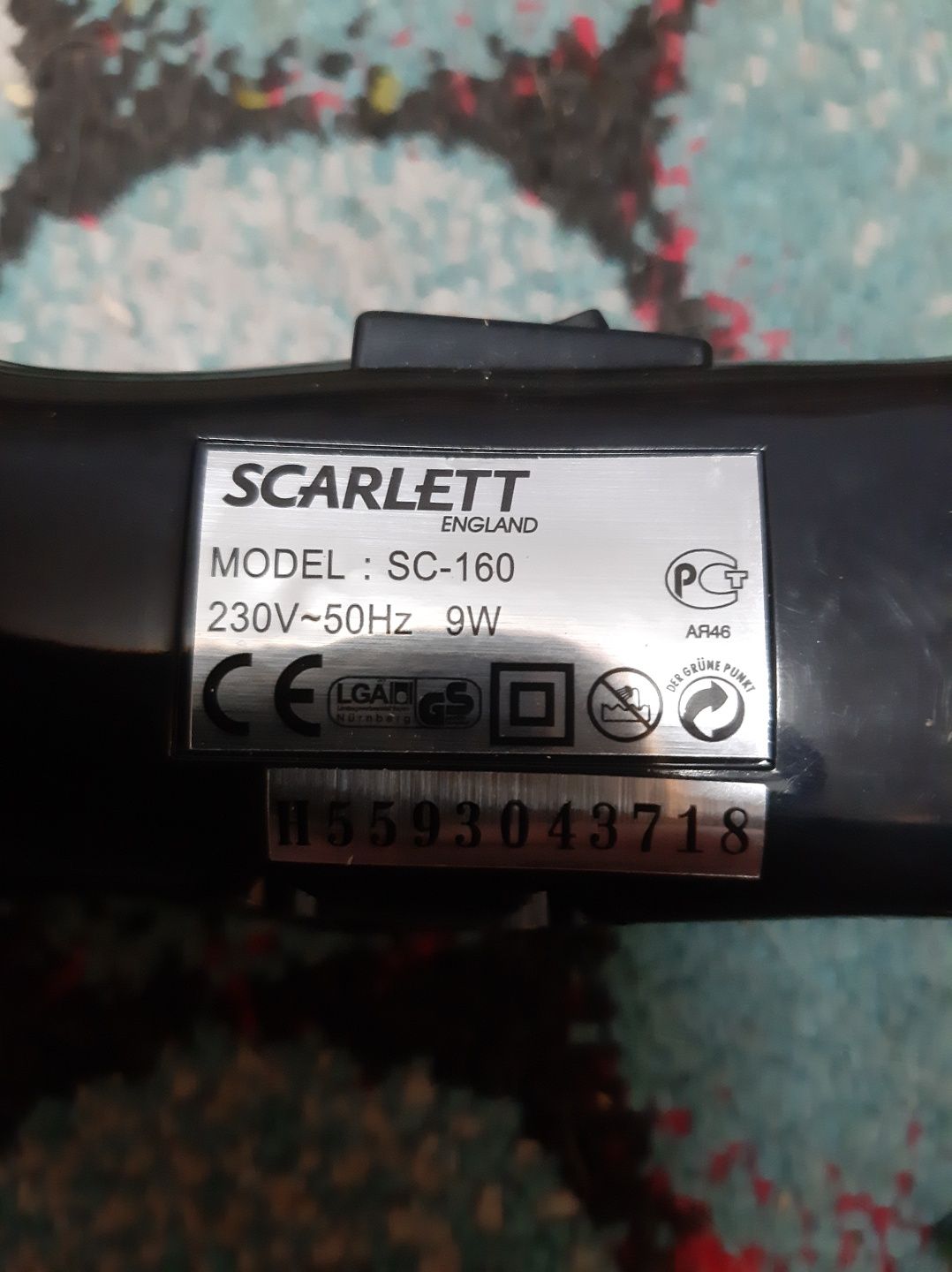 Машинка для стрижки скарлет Scarlett SC-160