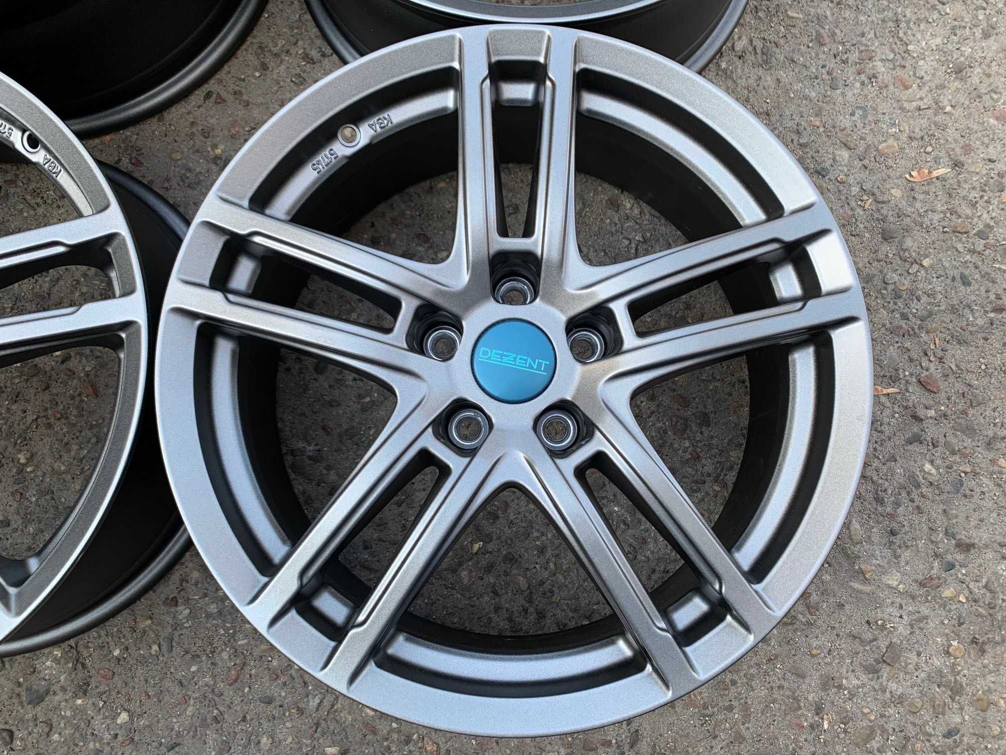 4x felga aluminiowa DEZENT TZ graphite 18"x7,5" rozstaw 5x114,3 ET 38