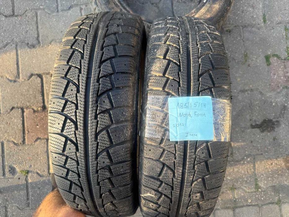шини скати колеса 185 65 14 Nord Forst 2017 7 mm 2 шт зима