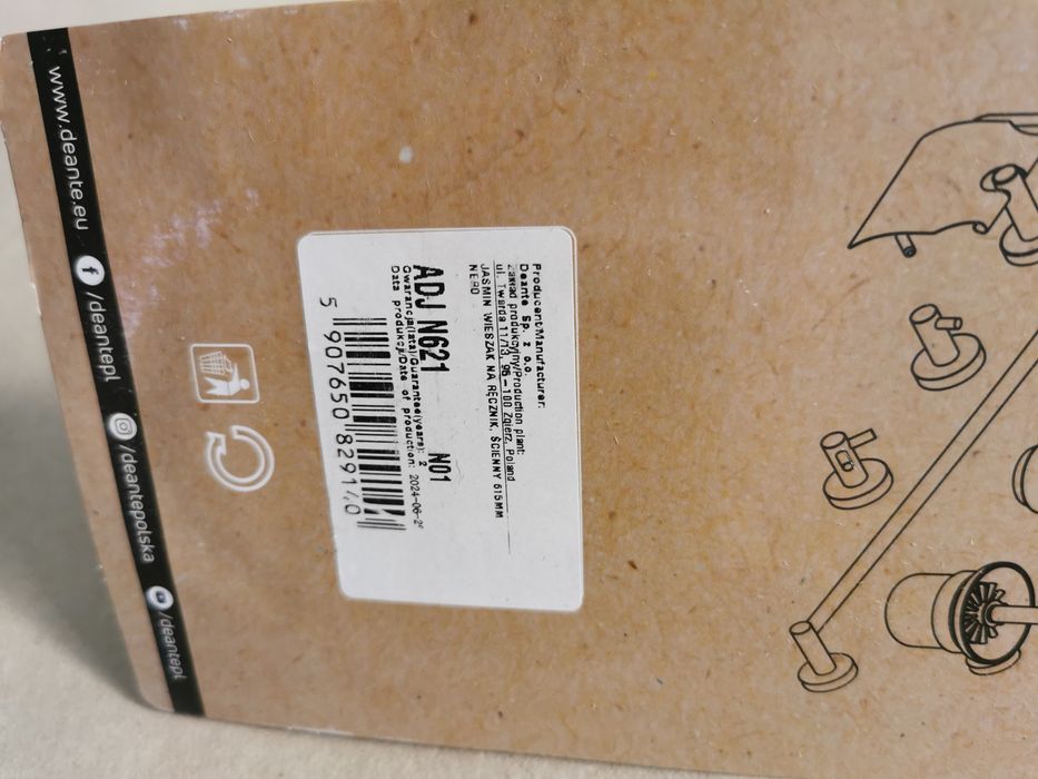 Wieszak na ręcznik DEANTE