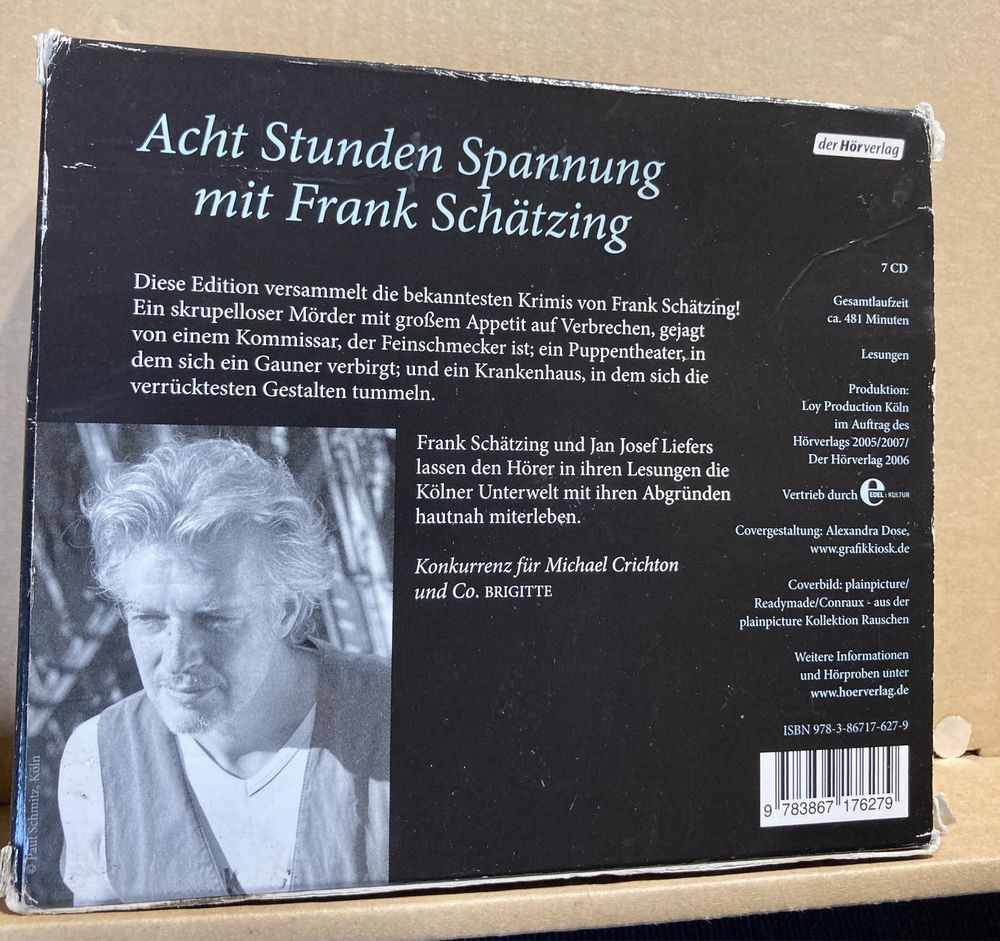 Fran Schätzing Die Krimi-Edition audiobook w j. niemieckim