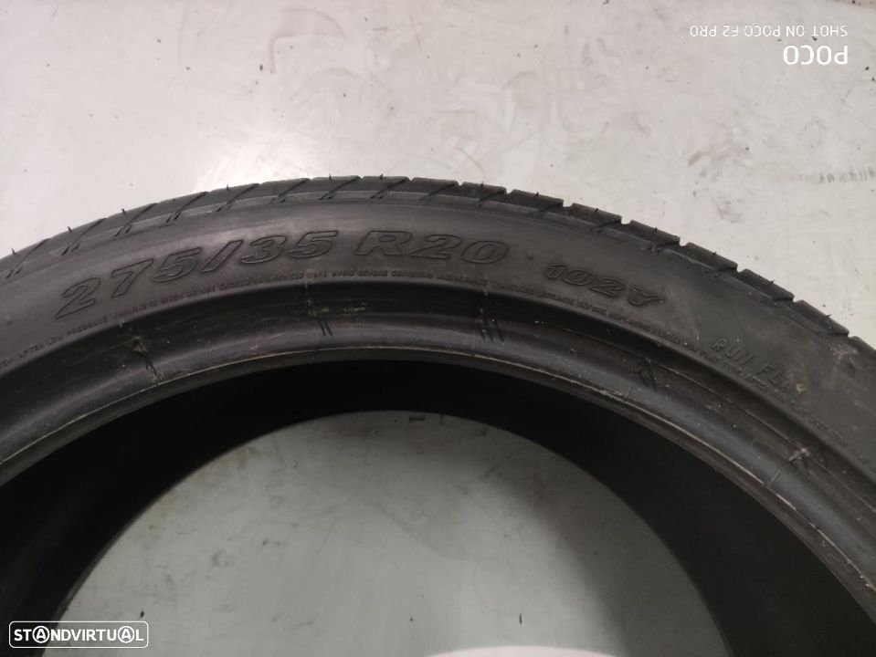 2 pneus semi novos 275/35/20 pirelli - oferta dos portes