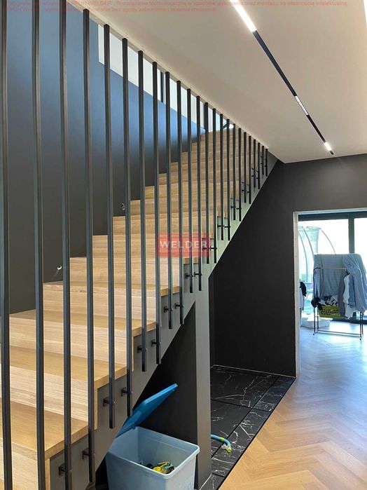 Balustrady Harfa Barierka Balkon Schody Nierdzewna Szklana malowna