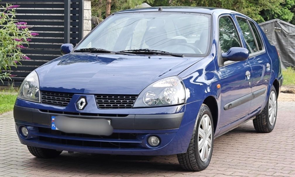 RENAULT THALIA 1.4 2004r Wspom, Elektryka szyb, Aktu OC i PT, Bez rdzy