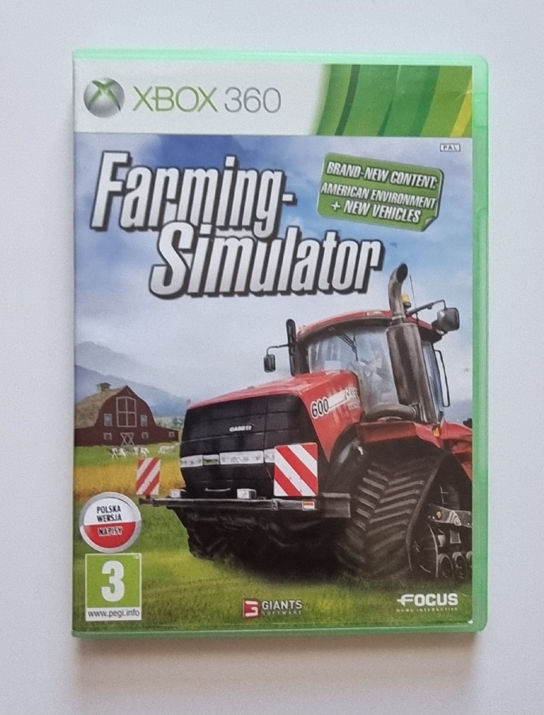 Farming Simulator xbox 360 Polska wersja